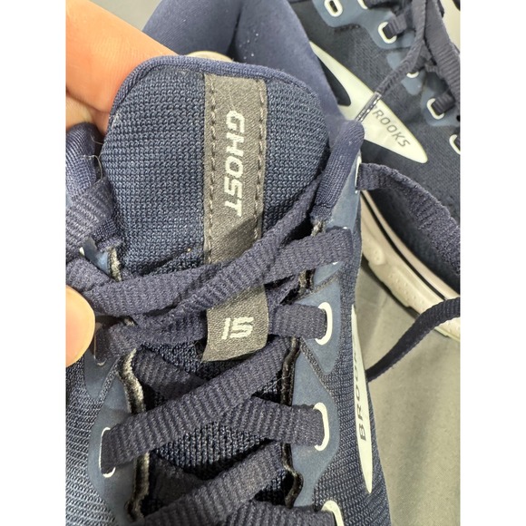 Brooks Ghost 15 Men's Running Walking Shoes Navy Wide D Size 11 - Picture 4 of 6